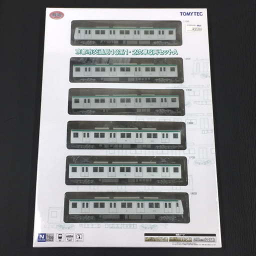 トミーテック 1/50スケール 京都市交通局10系1・2次車6両セットA